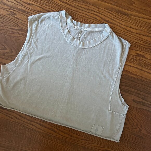 Free People Movement Inspire Tank Sand Dunes Size Medium Activewear Loungewear - Picture 3 of 13